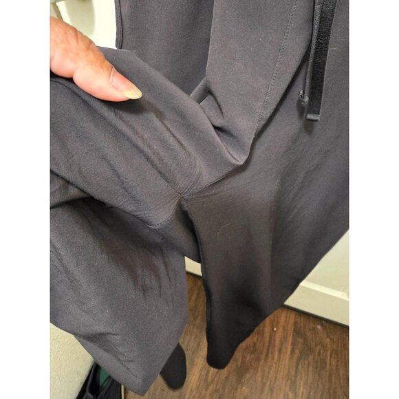 PATAGONIA Black Sleeveless Jumpsuit Drawstring Waist & Back Pockets Women's Size - Picture 7 of 9